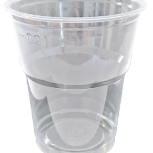 PROFI LINE ČAŠA PET 0,20L (250CC) PROZIRNA, 78MM, 50/1